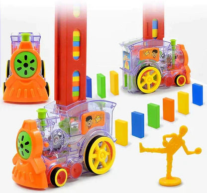 Domino Magic | Perfekt rad på några sekunder - Självgående dominotåg