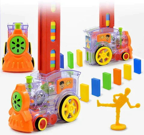 Domino Magic | Perfekt rad på några sekunder - Självgående dominotåg