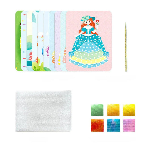 StickerCraft | Bygg unika konstverk - Kreativt prickningsspel