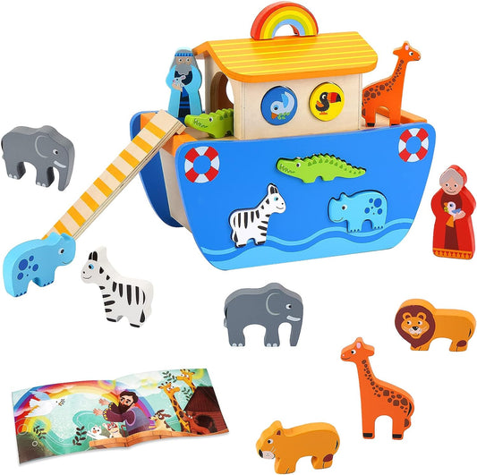 Wonder Ark | Leka och lära med djur - Montessori-lekset i trä