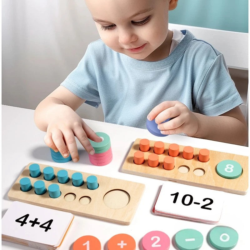 MathMates | Lär dig räkna lekfullt - Montessori matematikbräda