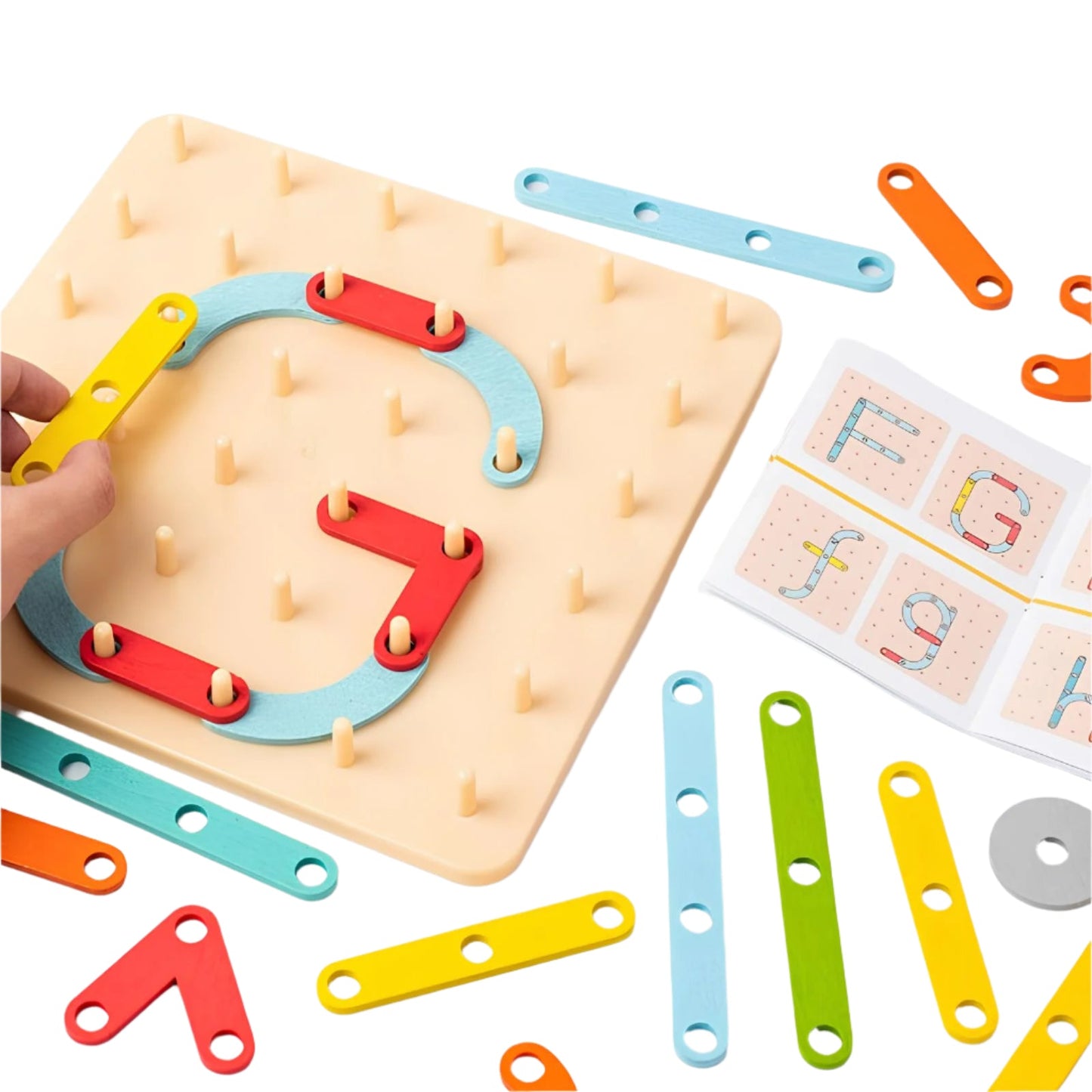 ThinkFit | Uppmuntra logiskt och kreativt tänkande - Montessori-pussel i trä