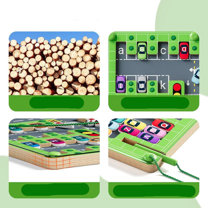 LogicPath | Magnetiskt äventyr och strategi - Pedagogiskt labyrintspel