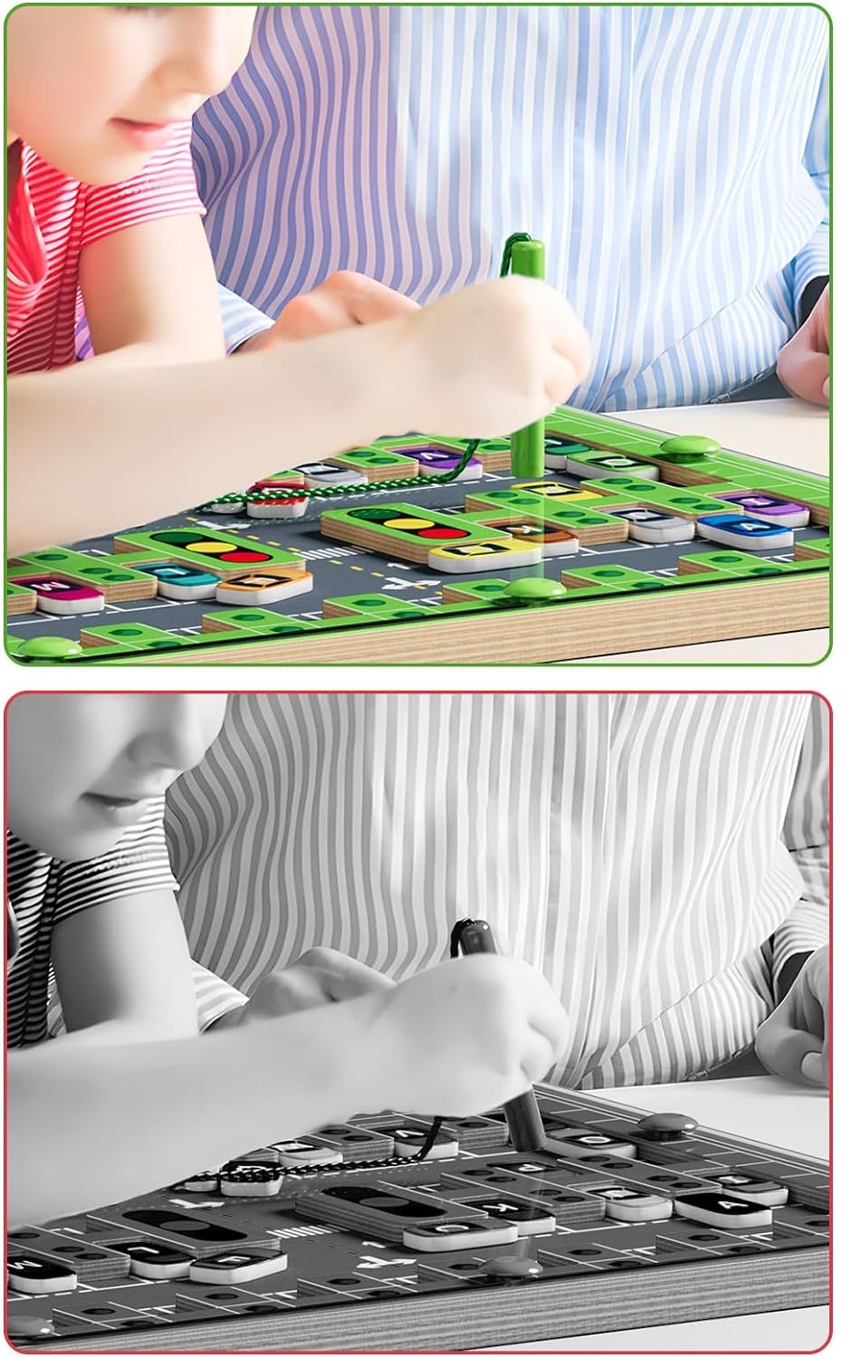 LogicPath | Magnetiskt äventyr och strategi - Pedagogiskt labyrintspel