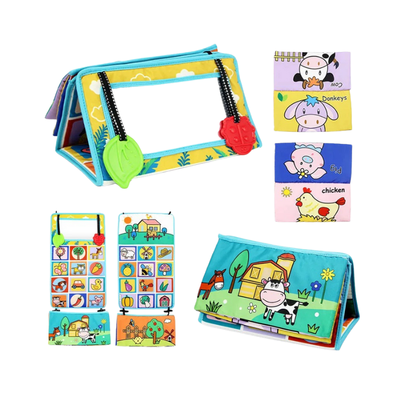 MirrorPlay | Spela med reflektion - Sensorisk bok
