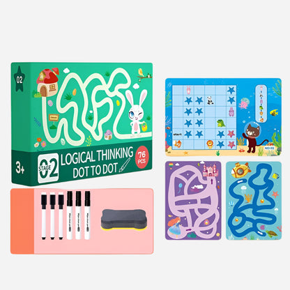 FunBook | Kreativa linjer och mönster - Pedagogisk skrivbok