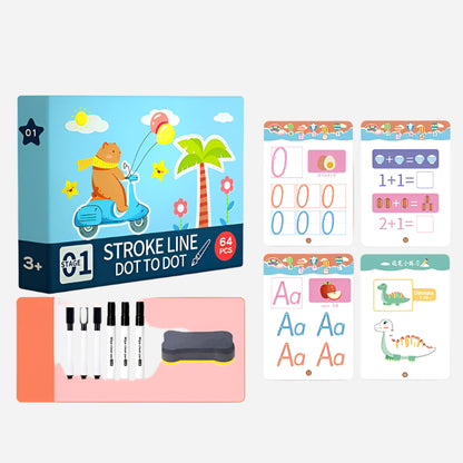 FunBook | Kreativa linjer och mönster - Pedagogisk skrivbok