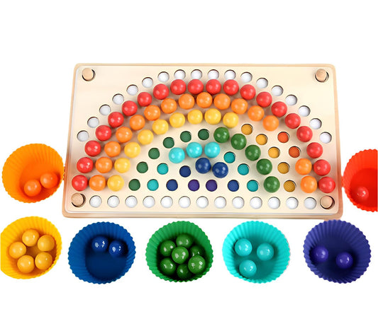 BrightBoard | Pedagogisk lek med färger - Montessori träleksaker