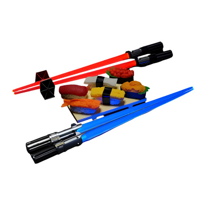 Lightsaber-ätpinnar | Ljus och skoj vid bordet - uppladdningsbara LED-ätpinnar