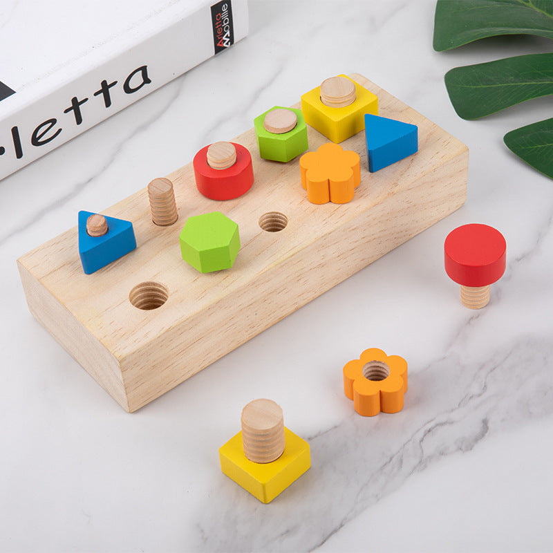 PuzzleBolt | Förbättra motorik - Finkänsligt pusselbräda