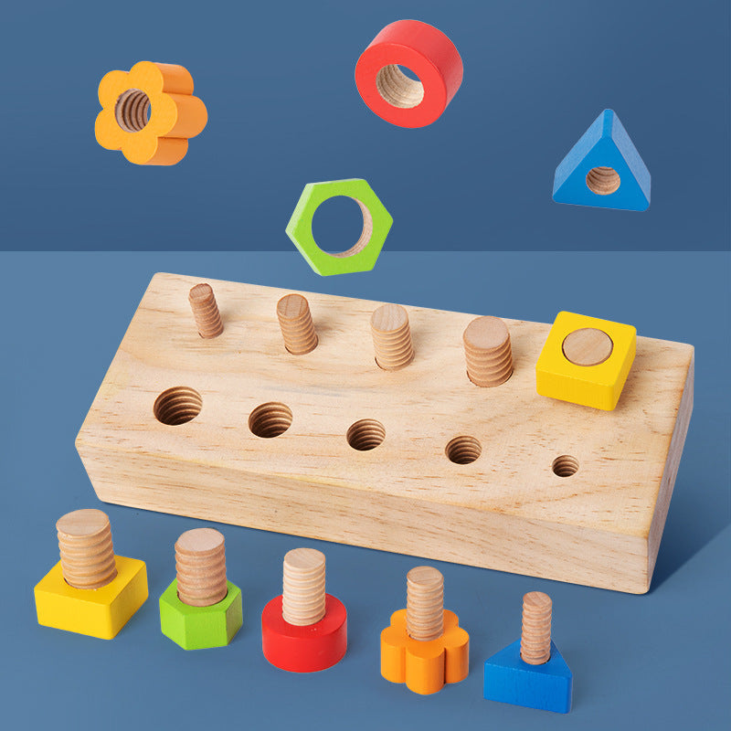 PuzzleBolt | Förbättra motorik - Finkänsligt pusselbräda