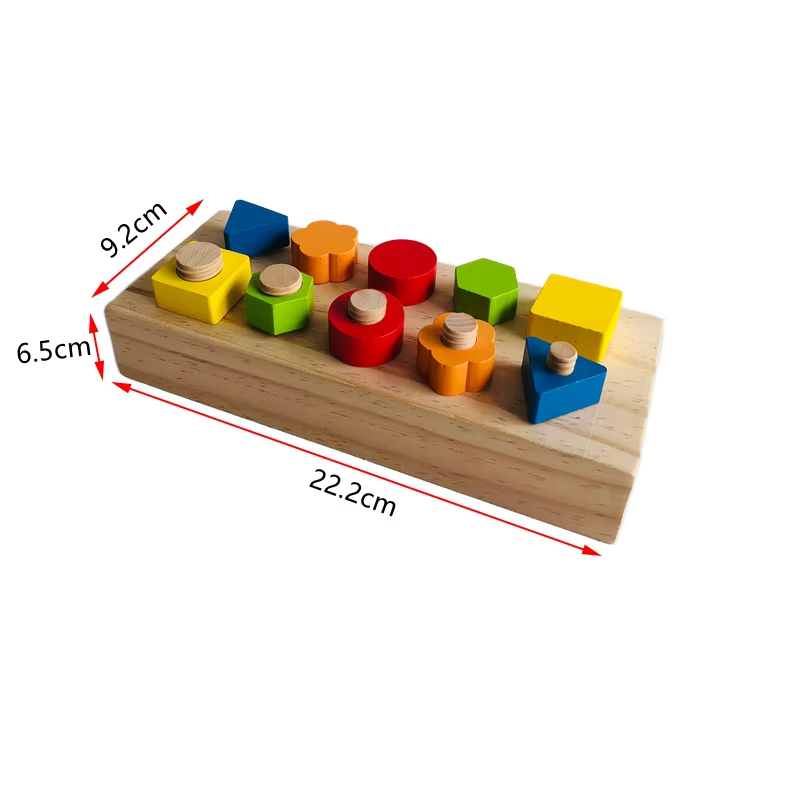 PuzzleBolt | Förbättra motorik - Finkänsligt pusselbräda