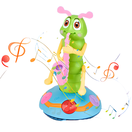 BoogieBug | Gungande skoj med musik och ljus - Larv med musiklek
