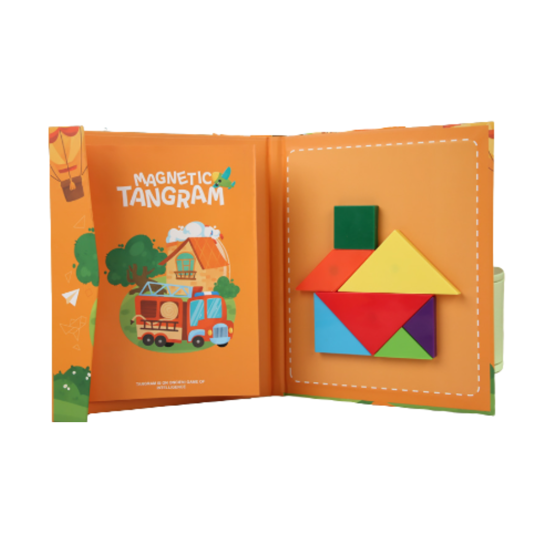 ShapeWise | Stimulerar logiskt tänkande - Magnetisk tangram pussel