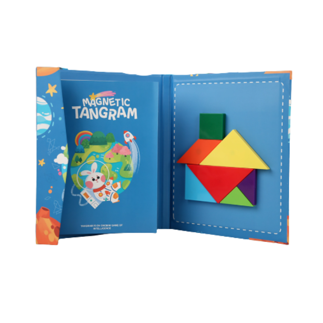 ShapeWise | Stimulerar logiskt tänkande - Magnetisk tangram pussel