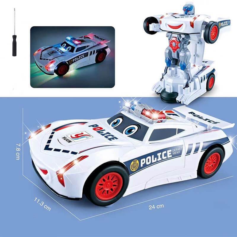 Transformer Toy Car | Spänning på ett ögonblick - Leksaksbil som förvandlas för barn