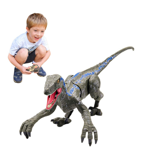 RoboDino | Vrålande och rörlig dino - Fjärrstyrd dinosaurieleksak
