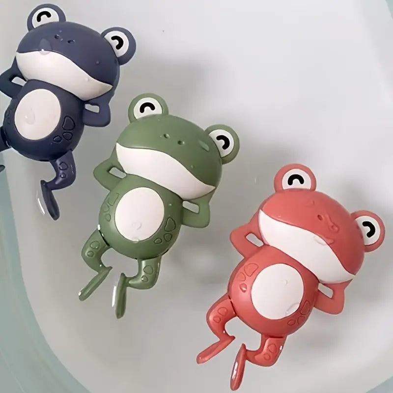AquaBuddy - simmande groda för badglädje - Interaktiva badleksaker