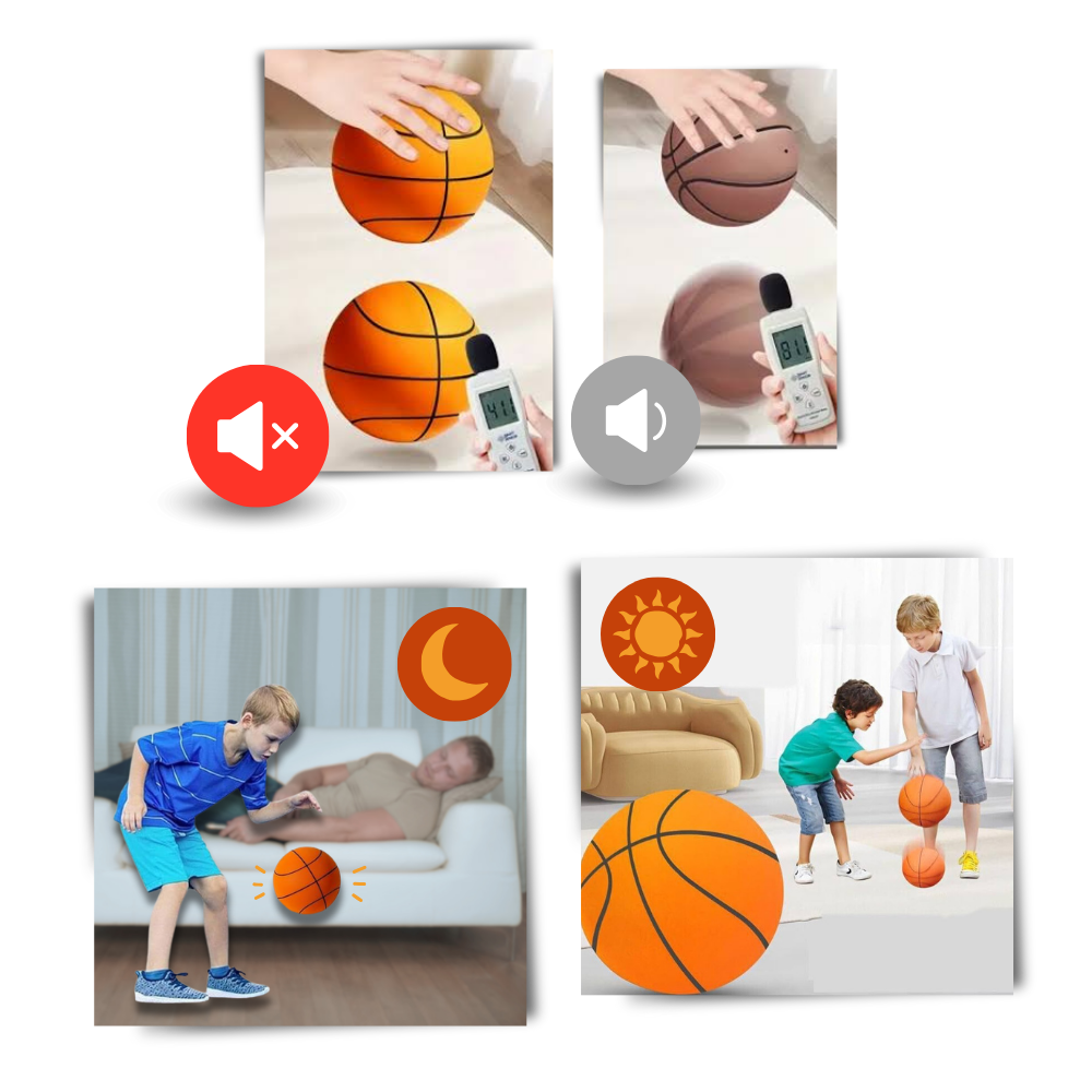 SoftDunk | Ljudlös dribbling - Mjuk innerboll