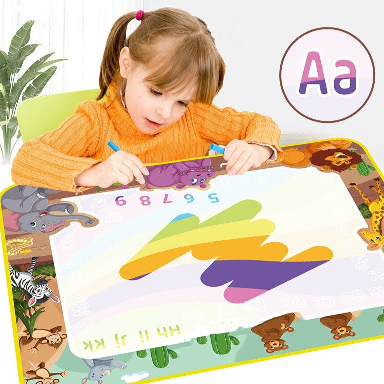 Magic Water Drawing mat | Lär dig läsa, skriva, rita och räkna