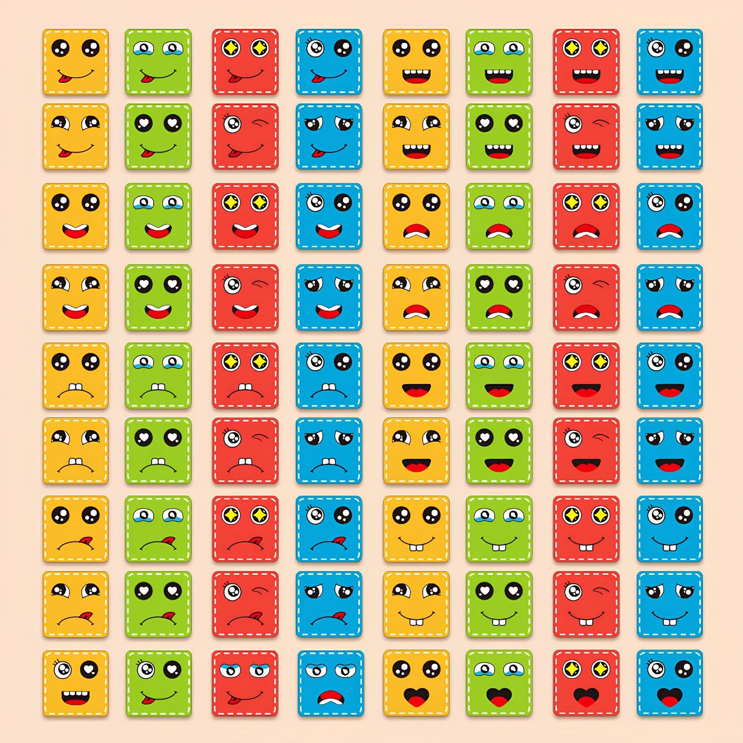 HappyFaces | lär dig förstå känslor - Familjebrädspel