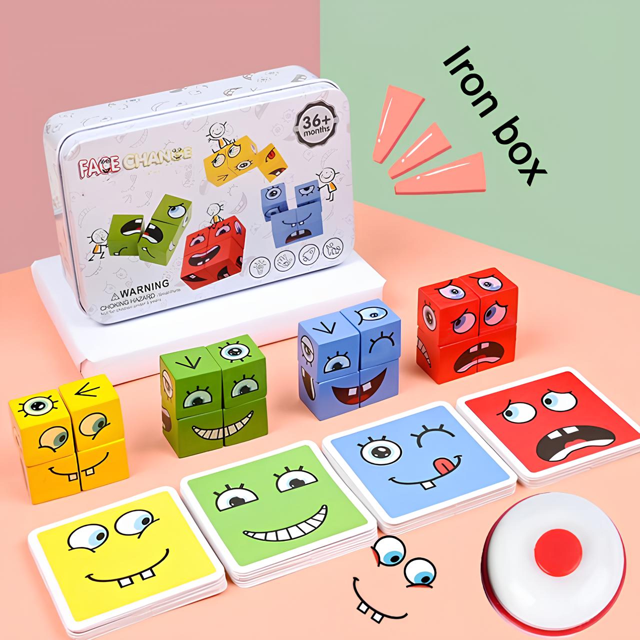 HappyFaces | lär dig förstå känslor - Familjebrädspel