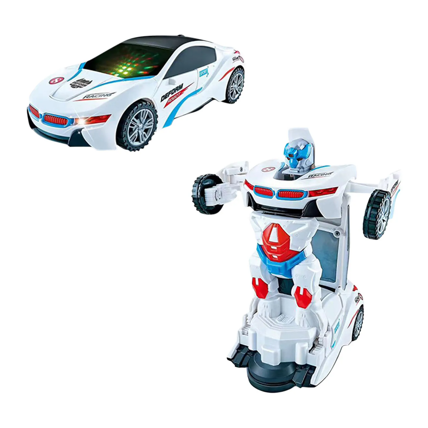 RoboRacer | Transform into action - Förvandlingsbar leksaksbil