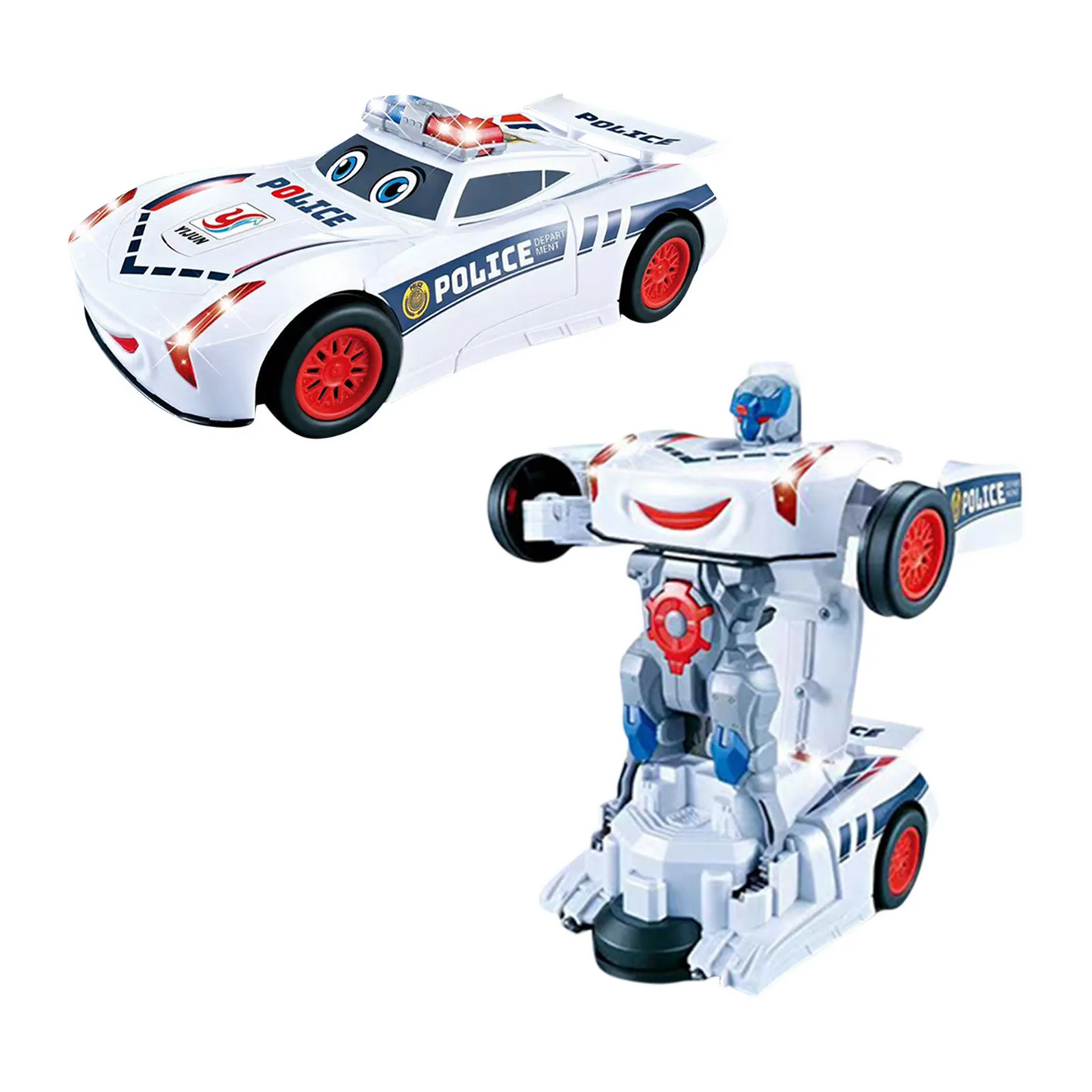 RoboRacer | Transform into action - Förvandlingsbar leksaksbil