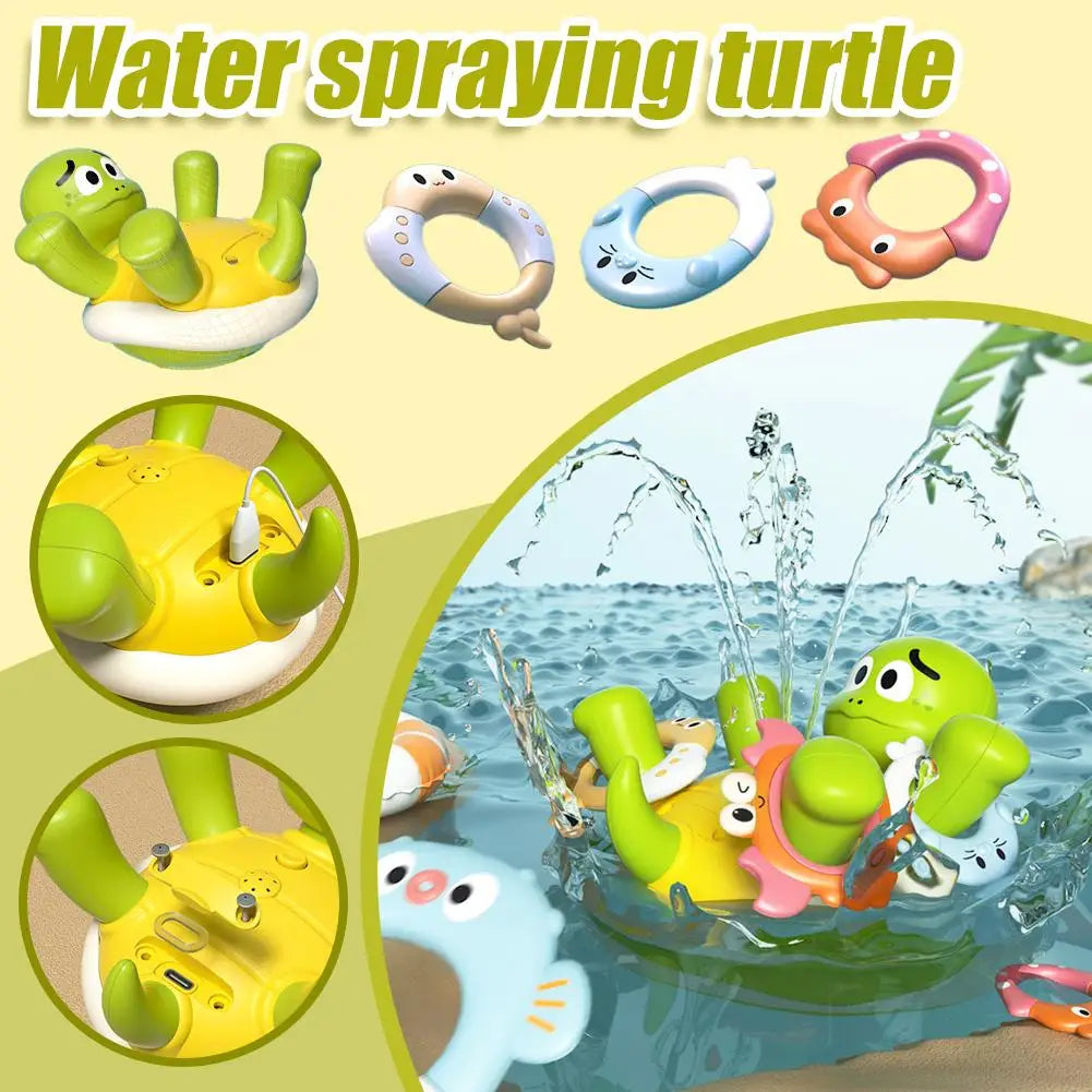 BathTurtle | Sprutthumör i badet - Sprutande badsköldpadda