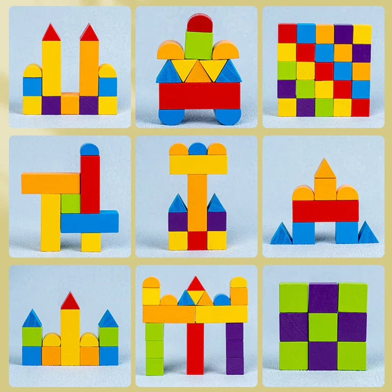 MirrorMagic | Spegla och upptäck - Spegelblock pusselset
