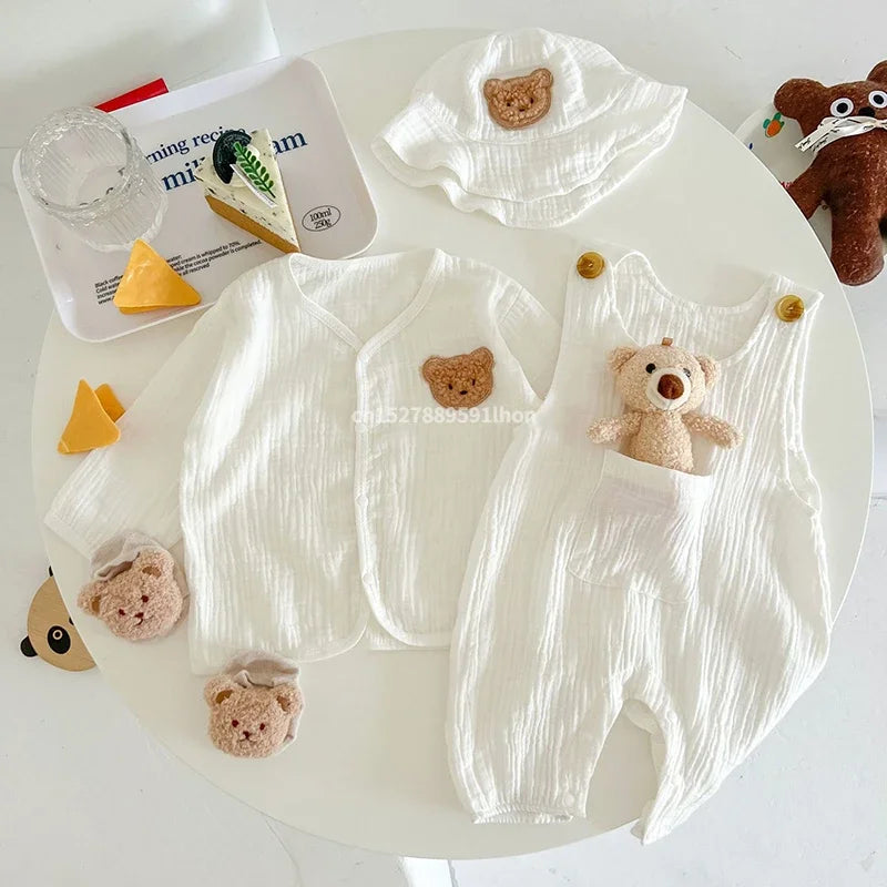 LittleLooks | Praktisk och luftig - Babybyxor med hatt