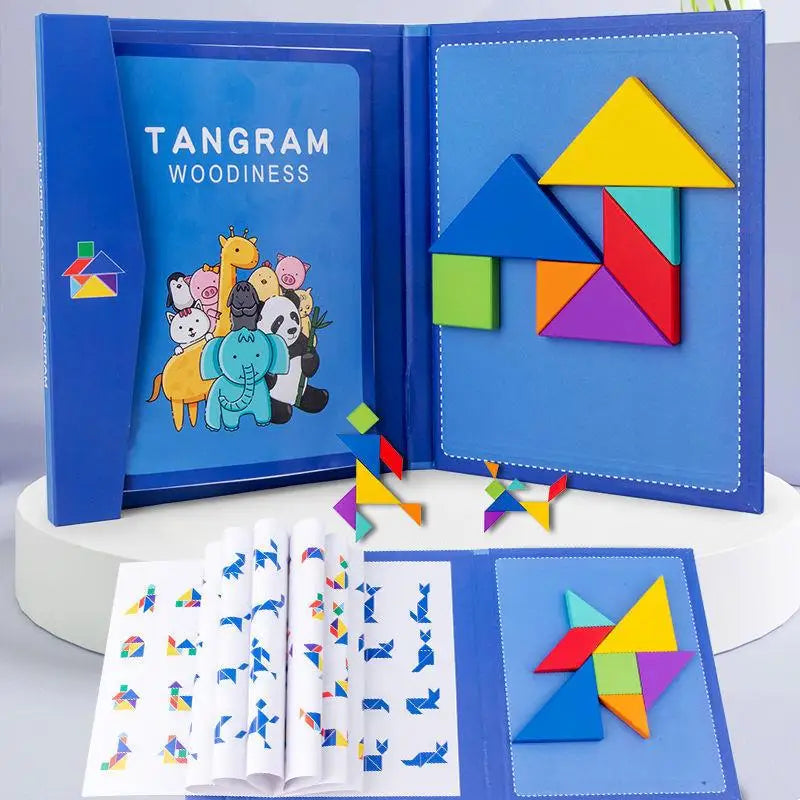 ShapeWise | Stimulerar logiskt tänkande - Magnetisk tangram pussel