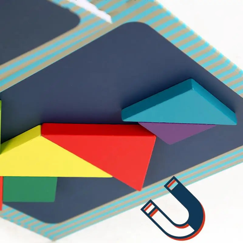 ShapeWise | Stimulerar logiskt tänkande - Magnetisk tangram pussel