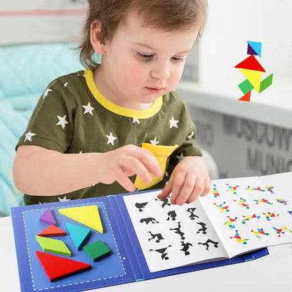 ShapeWise | Stimulerar logiskt tänkande - Magnetisk tangram pussel