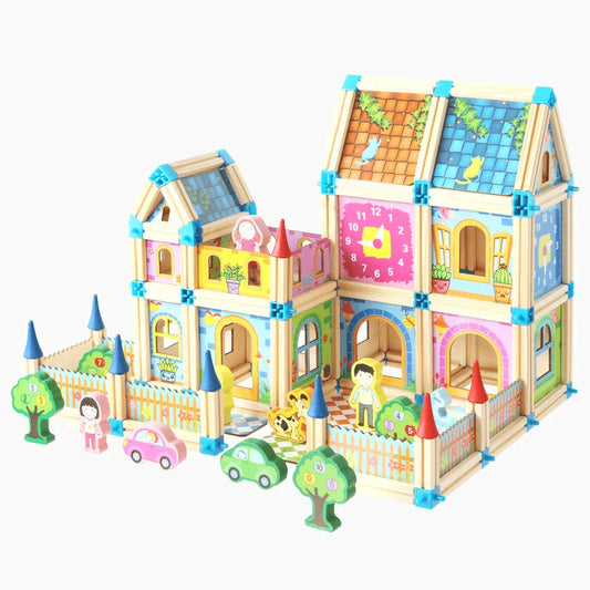 ConstructoPlay | Fantasifullt byggande och lek - Magnetiska träklossar