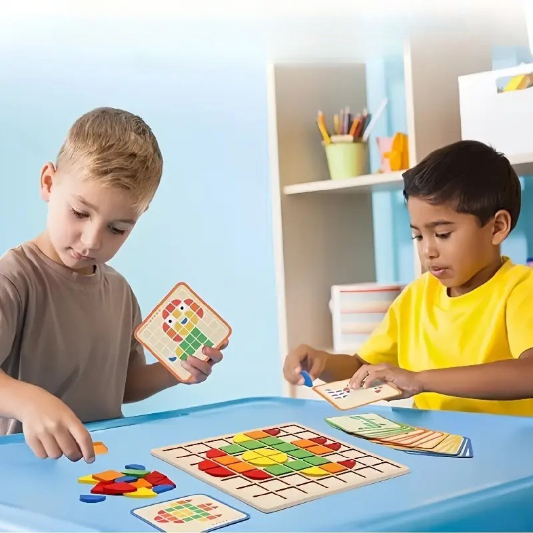 PatternPlay | Designa färgglada mästerverk - Pedagogiskt mosaikspel