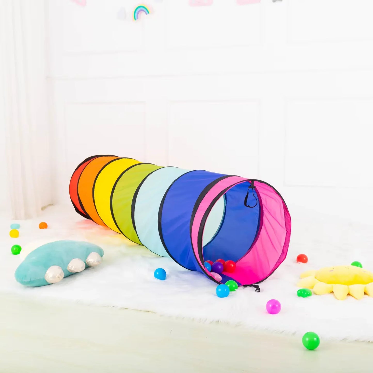 RainbowRun | Färgglad krypupplevelse - Lektunnel