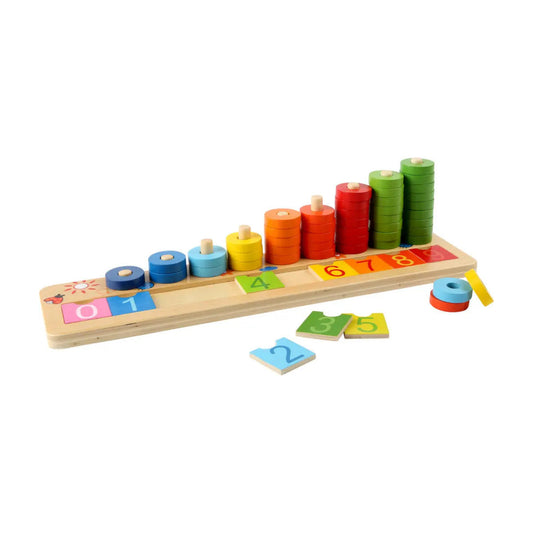 CountPlay | Lekfull räkning och sortering - Räknebräda i trä