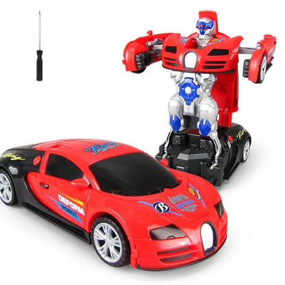Transformer Toy Car | Spänning på ett ögonblick - Leksaksbil som förvandlas för barn