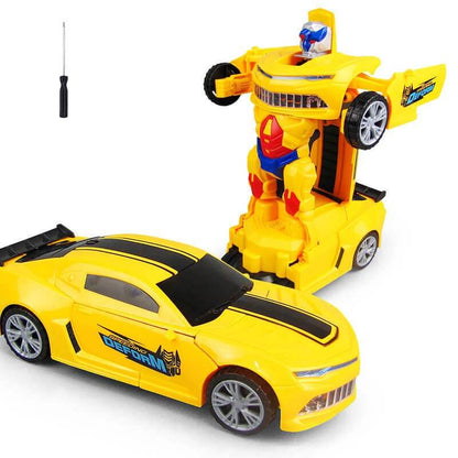 Transformer Toy Car | Spänning på ett ögonblick - Leksaksbil som förvandlas för barn